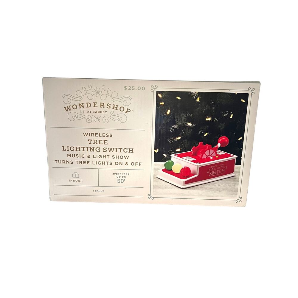 Wondershop Wireless Christmas Tree Lighting Switch 2023 - NOT RECALLED MODEL